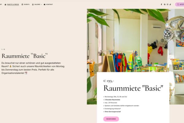 Kinderparty Raum Wien